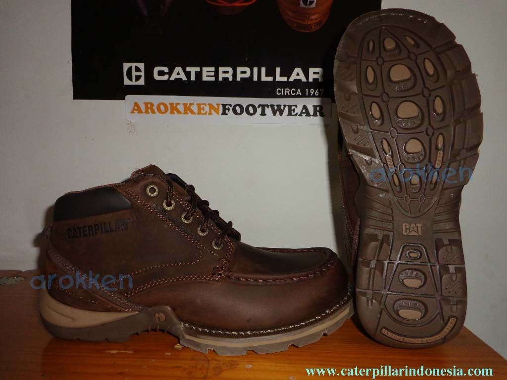 Caterpillar Ivo Dark Brown Authentic Caterpillar Footwear Reseller in